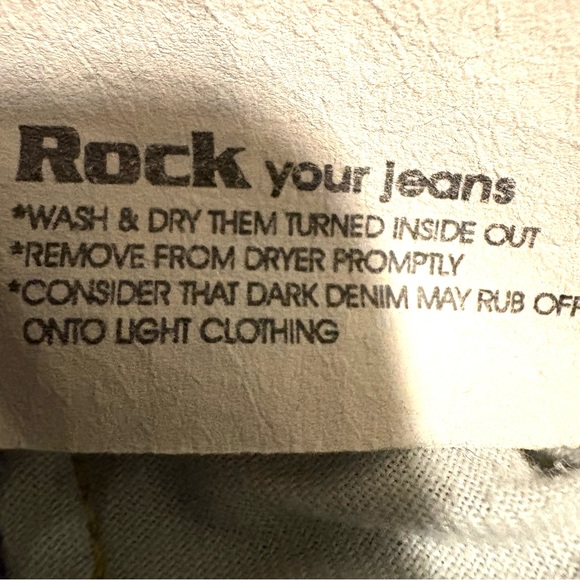 Rock & Republic Dark Blue Boot Cut Jeans, women’s Sz 28 - Picture 13 of 14